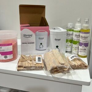 Starpil 4 oz hard warmer with a bunch of accessories